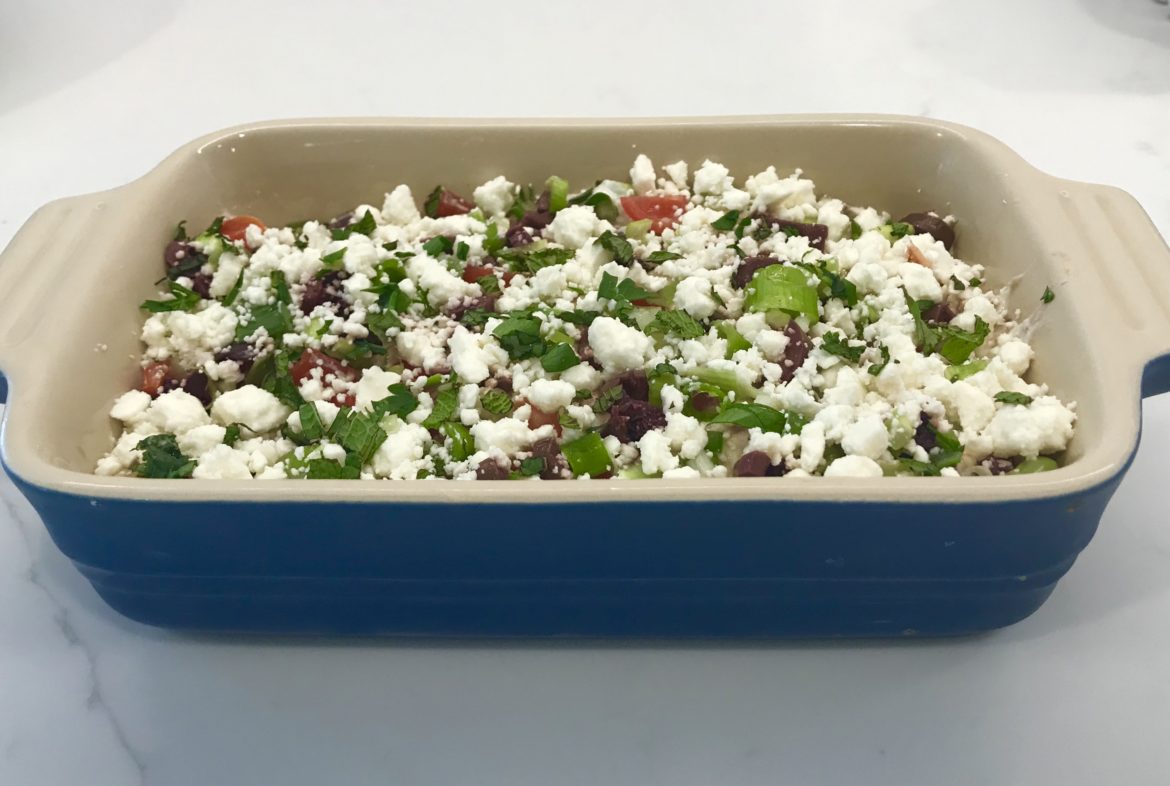 Mediterranean 7-Layer Dip